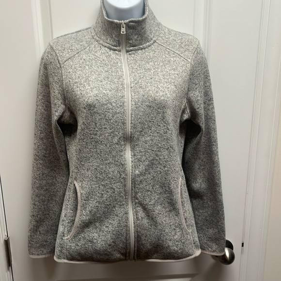 Eddie Bauer Women's Medium Full Zip Mid-Weight Fleece Jacket - Picture 1 of 8